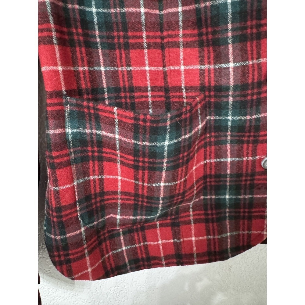 Pendleton Plaid Collar Button Front Long sleeve T… - image 6